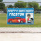 Personalized Boys Race Car Birthday Party Photo