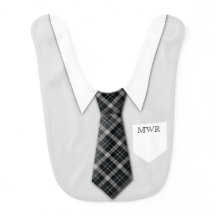 Personalized Boy's Suit Tie Funny Cute