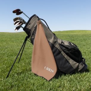 Personalized Bran Golf Towel