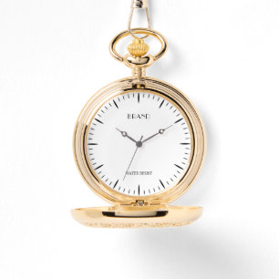 Personalized Brand Gold Pocket Watch