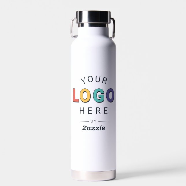 Personalized Brand Logo Design Water Bottle (Front)