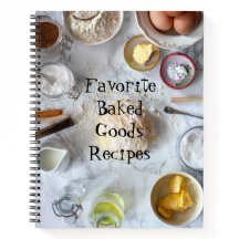 Personalized Bread and Baking Recipe Book