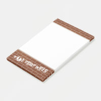 Personalized Brick Wall Post-it® Notes
