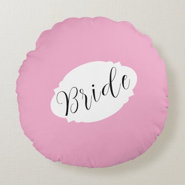 Personalized Bridal Pillow – Wedding Gift (Front)