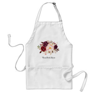Personalized Bridal Shower Apron-Autographable!  A Standard Apron