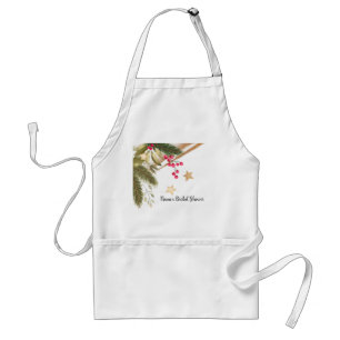 Personalized Bridal Shower Apron-Autographable!  A Standard Apron