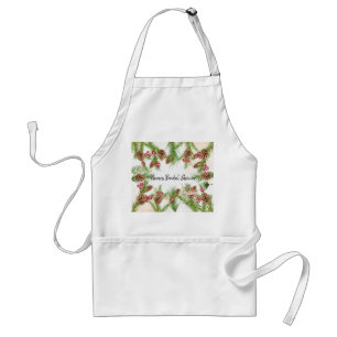 Personalized Bridal Shower Apron-Autographable!  A Standard Apron