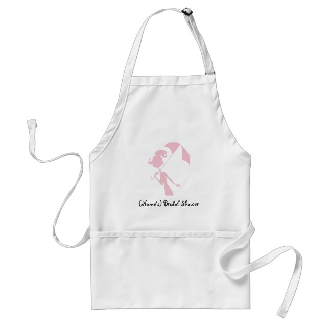 Personalized Bridal Shower Apron-Autographable! Standard Apron (Front)