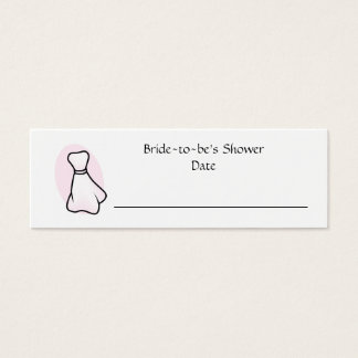 Personalized Bridal Shower Place Card