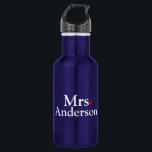 Personalized Bride 532 Ml Water Bottle<br><div class="desc">A great gift for a bride's honeymoon,  bridal shower or bachelorette party !</div>