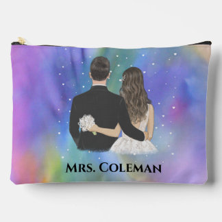 Personalized Bride Accessory Pouch