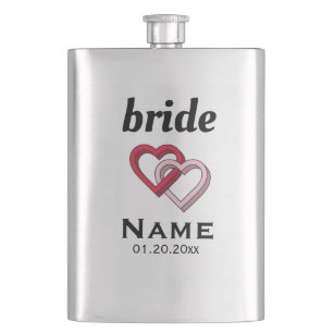 Personalized Bride Classic Flask