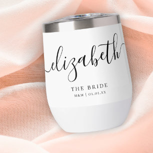 Personalized Bride Elegant Script Calligraphy Name