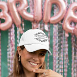 Personalized Bride Groom Wedding  Trucker Hat<br><div class="desc">This design may be personalized in the area provided by changing the photo and/or text. Or it can be customized by clicking Personalize this Template and then choosing the click to customize further option and delete or change the colour of the background, add text, change the text colour or style,...</div>