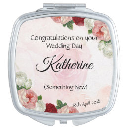 Personalized Bride mirror Something New