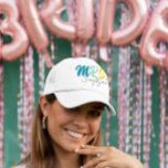 Personalized Bride Mrs Wedding  Trucker Hat<br><div class="desc">This design may be personalized in the area provided by changing the photo and/or text. Or it can be customized by clicking Personalize this Template and then choosing the click to customize further option and delete or change the colour of the background, add text, change the text colour or style,...</div>