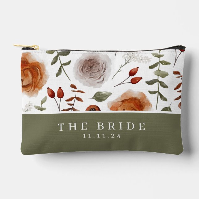 Personalized Bride Print Cut Sew Bag (Front)