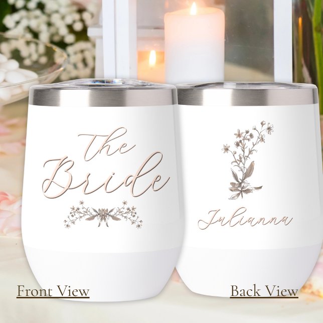Personalized Bride Rustic Wildflowers (Creator Uploaded)