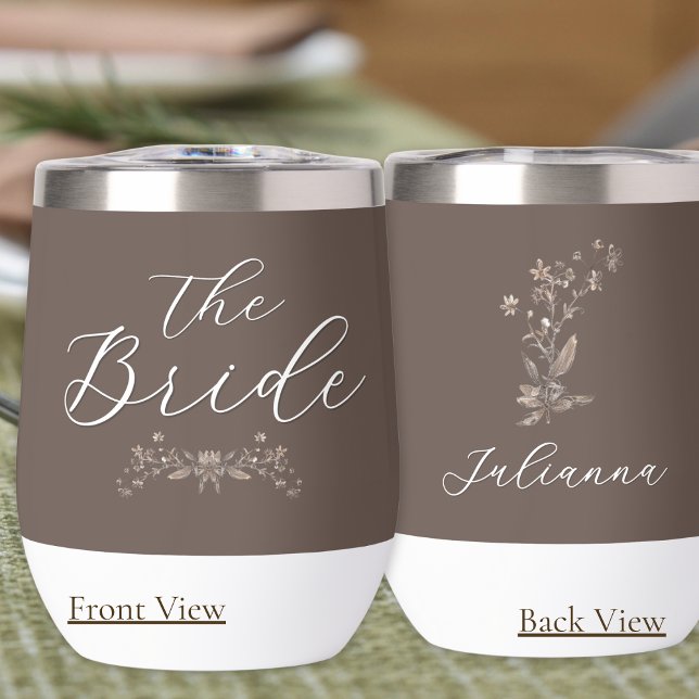 Personalized Bride Rustic Wildflowers (Creator Uploaded)