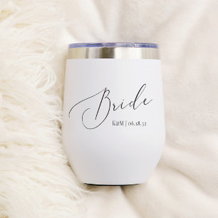 Personalized Bride Script Wedding