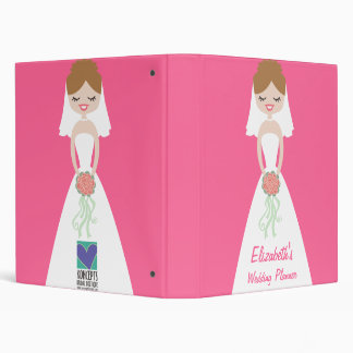 Personalized Bride Wedding Planner Binder