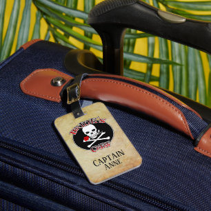 Personalized Bride's Crew Luggage Tag