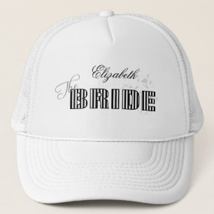 Personalized Bride's Hat