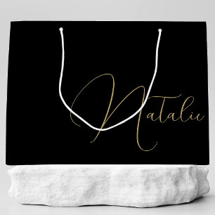 Personalized Bridesmaid Bridal Party Bachelorette Large Gift Bag