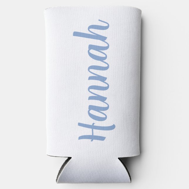Personalized Bridesmaid can cooler, Custom Bachelo Seltzer Can Cooler (Front)
