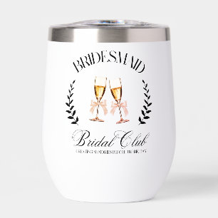 Personalized Bridesmaid  Coquette 