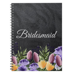 Personalized Bridesmaid Gift Idea Notebook