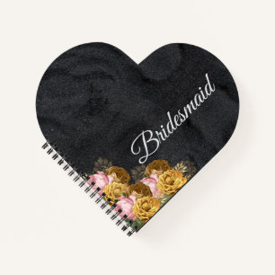 Personalized Bridesmaid Gift Idea Notebook