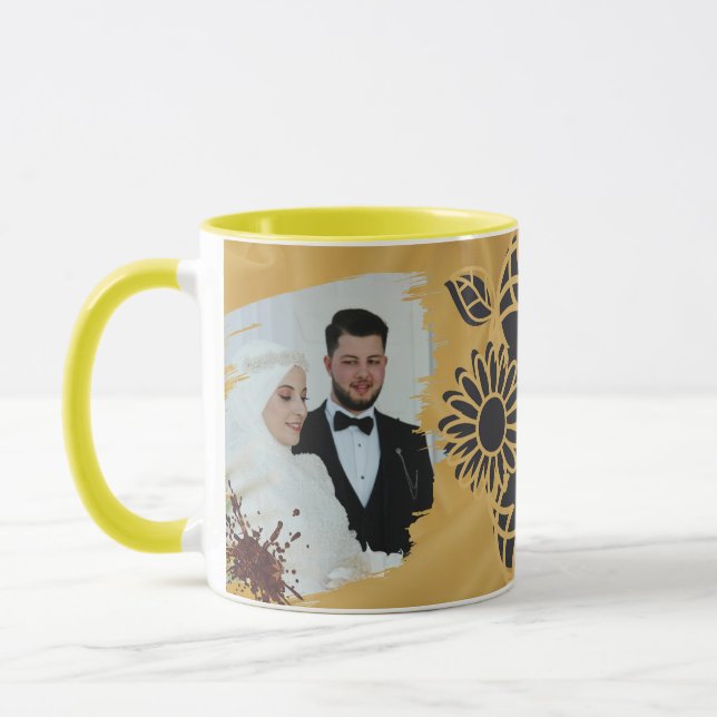 Personalized Bridesmaid Gifts for Her Coffee Mug (Left)