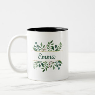 Personalized Bridesmaid Gifts Gifts for Her Two-Tone Coffee Mug