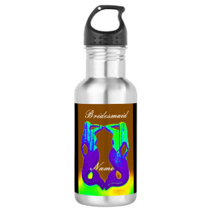 Personalized bridesmaid lookout mermaid 532 ml water bottle