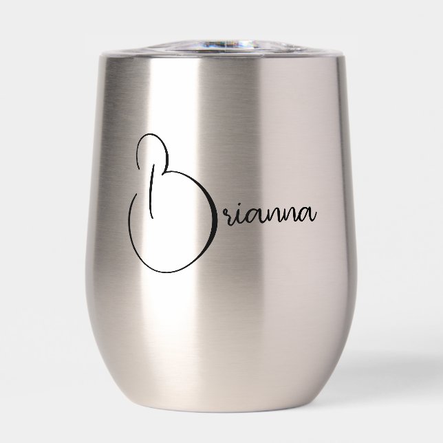 Personalized Bridesmaid Name Typography (Front)