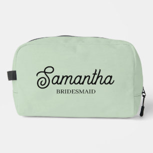 Personalized Bridesmaid Proposal Gift Bachelorette Dopp Kit