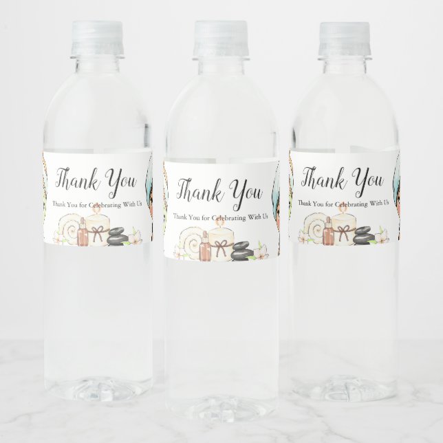 Personalized Bridesmaids water bottle label (Bottles)