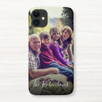 Personalized Bright Filter Family Photo Name