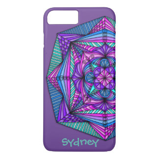 Personalized Bright Mandala iPhone 7 Plus Case