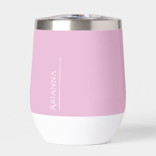 Personalized bright pink modern 