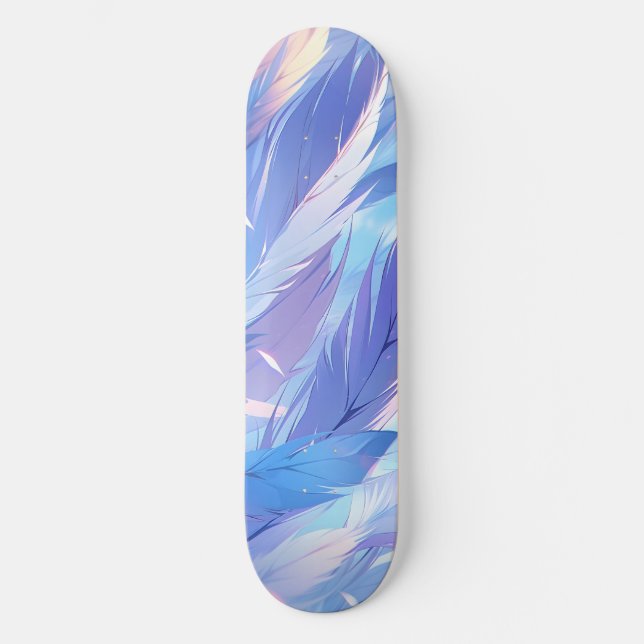 Personalized Bright Vivid Colours Pop Culture Vibe Skateboard (Front)
