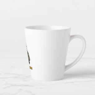 Personalized British Shorthair Military Cat Latte Mug