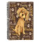 Personalized Brown Dog Journal Notebook