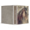 Personalized Brown Horse Painting Recipe Binder