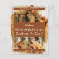 Personalized Brown White Script Recipe Exchange