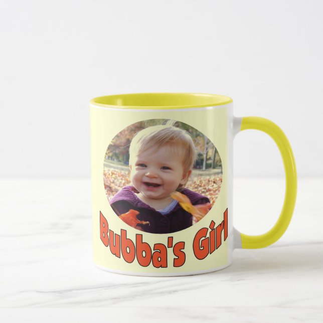 Personalized, Bubba Girl Mug (Right)