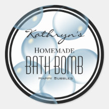Personalized Bubbles Homemade Gifts