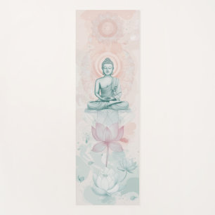 Personalized Buddha Yoga Mat for Peaceful Practice