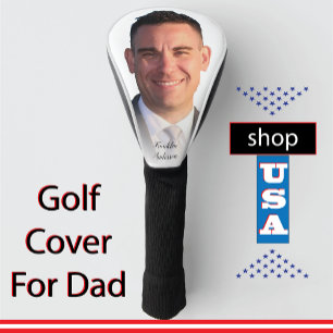 ⛳ Personalized Budget-Friendly Father Gift Golf Head Cover